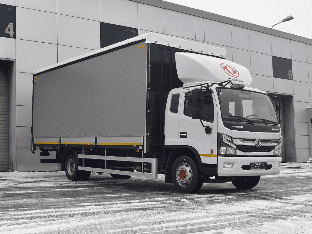 Бортовой тентованный фургон с шторой C120L